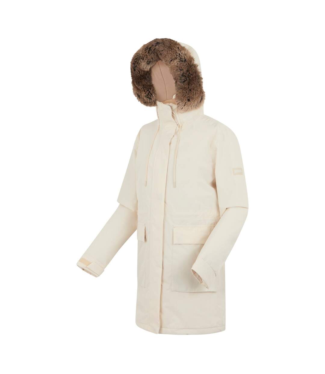 Veste Imperméable Sabinka Femme Vanille Clair Taupe Clair Regatta-4