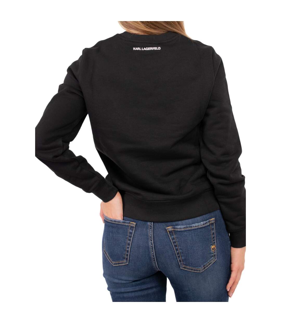 Sweat Femme Noir Karl Lagerfeld-2