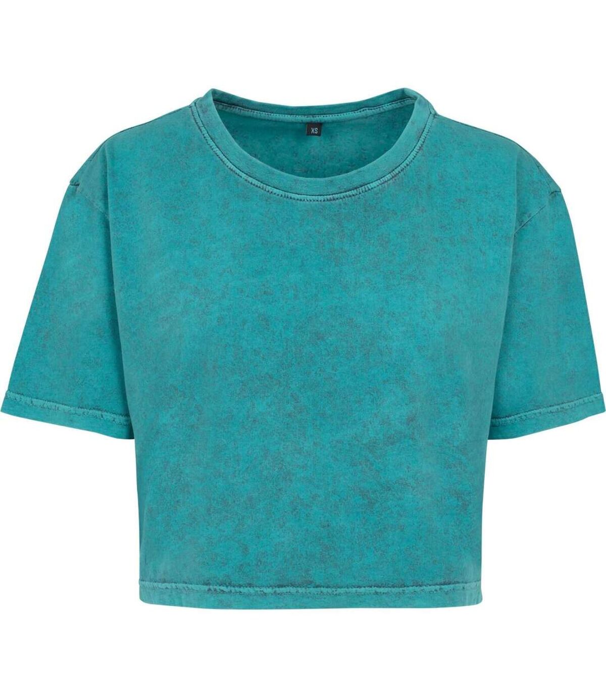T-shirt court - femme - BY054 - vert émeraude