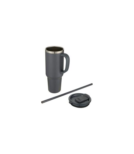 Sydney vacuum insulated 1200ml mug with straw one size grey Generic