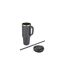 Sydney vacuum insulated 1200ml mug with straw one size grey Generic-3
