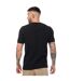 Mens woodmason waffle textured t-shirt navy Mercery-2