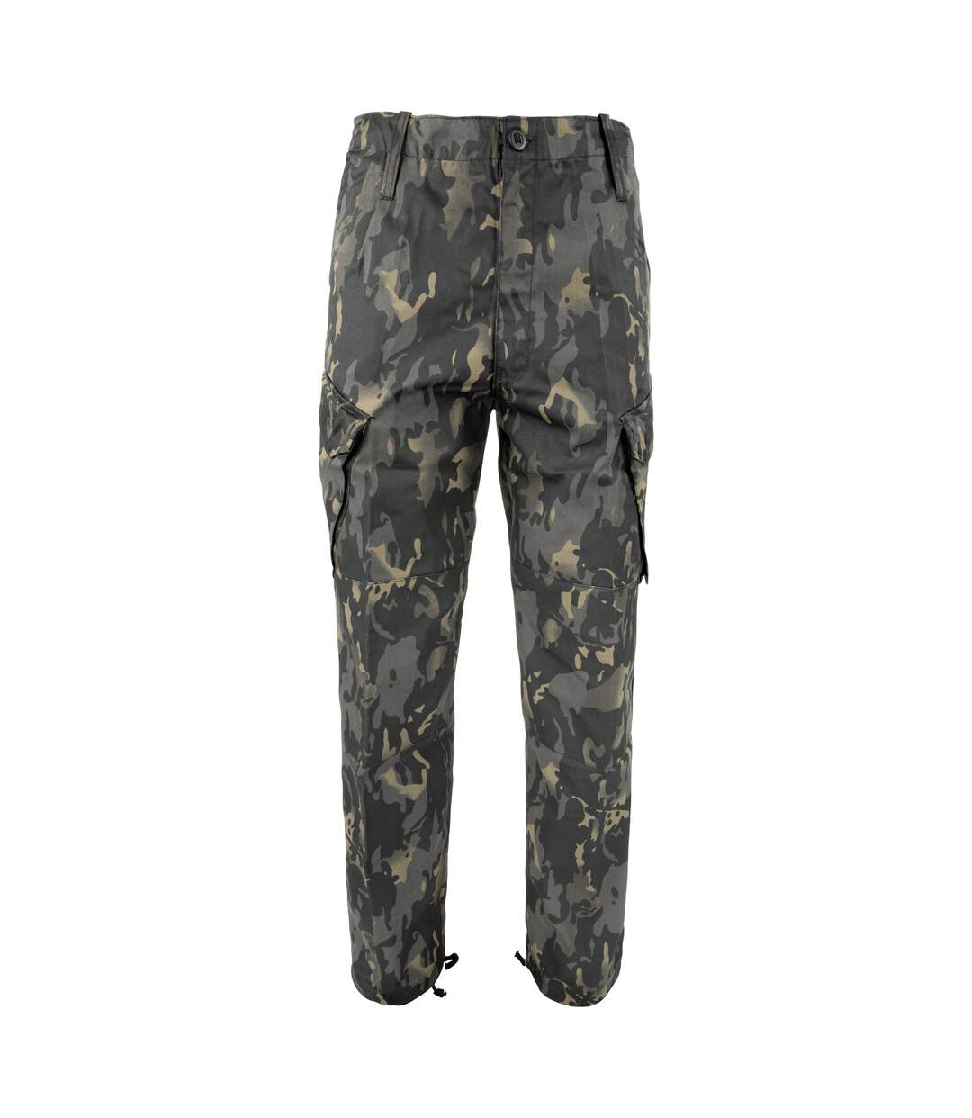 Pantalon À Poches Motif/style Camouflage Pcs Homme Noir Camouflage Viper-1