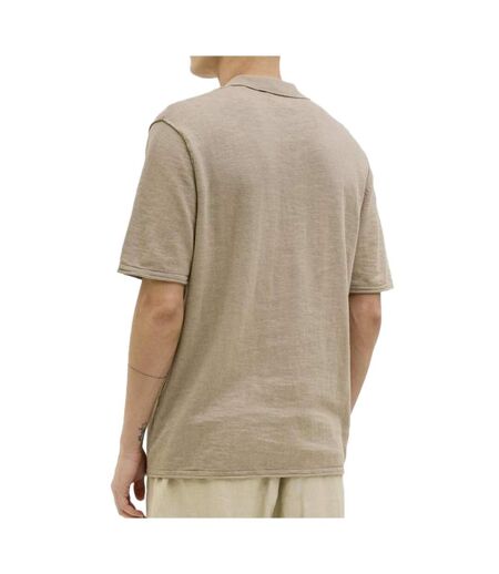 Polo beige homme jack & jones kane - l