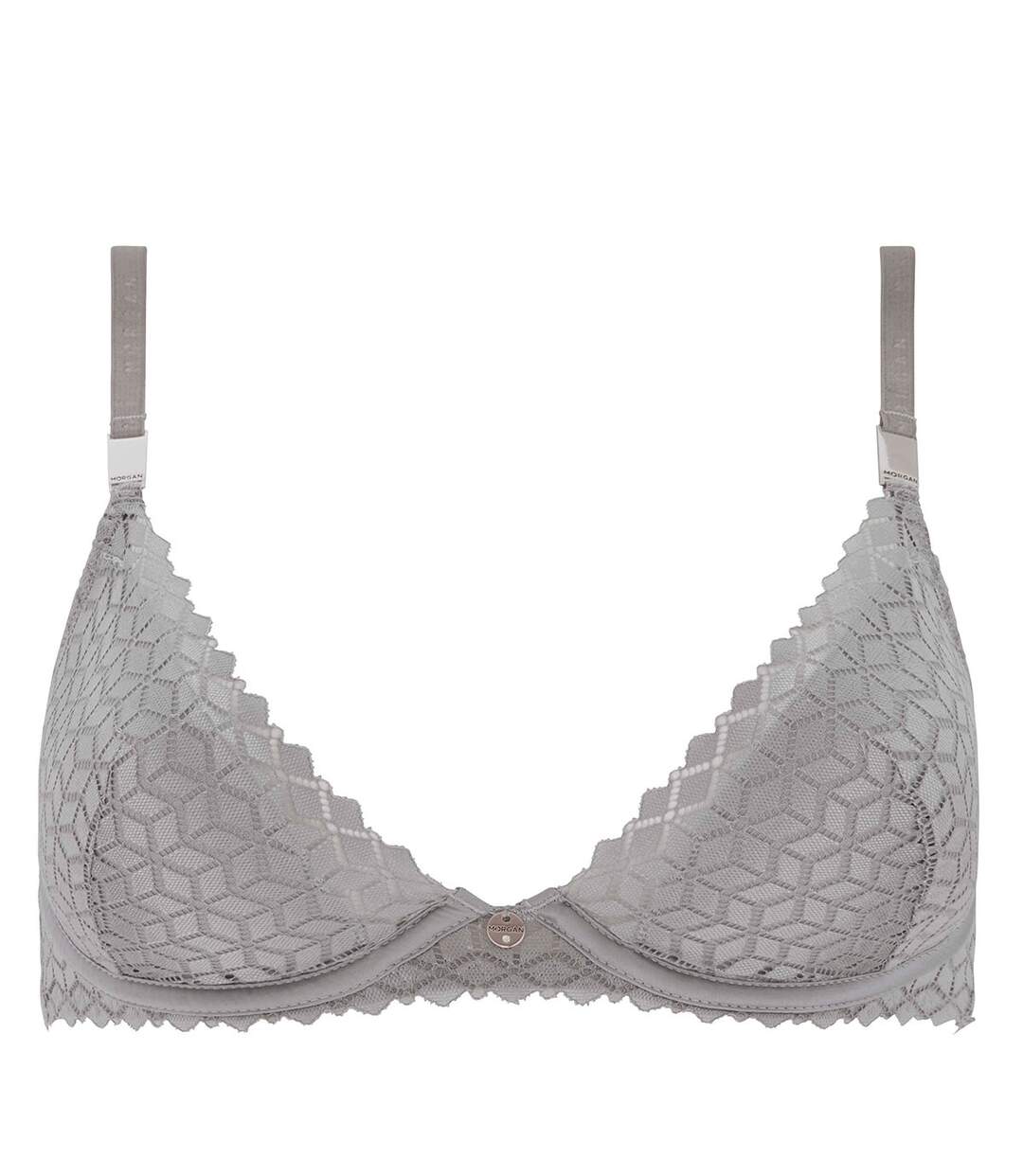 Soutien-gorge coques moulées argent Carolina-1
