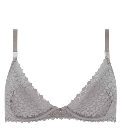 Soutien-gorge coques moulées argent Carolina