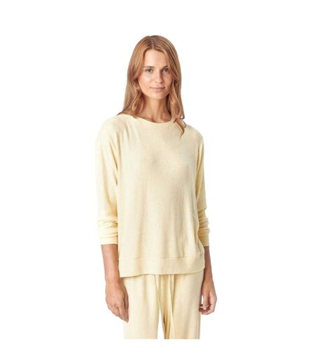 Womens/ladies Lydia Long-sleeved Blouse Straw CCDK Copenhagen