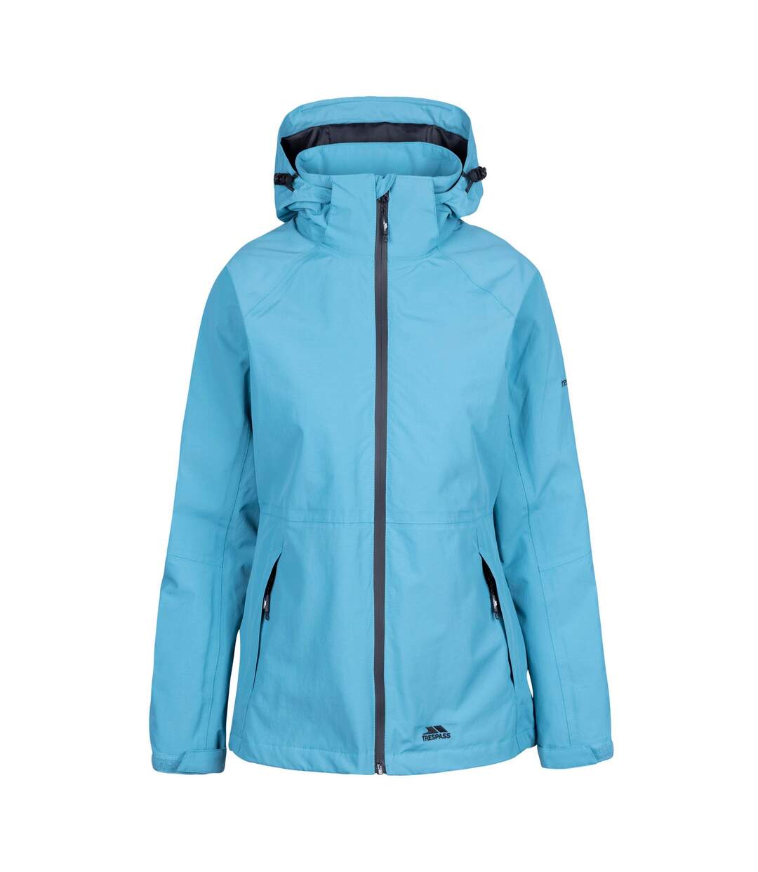 Womens/ladies Tilbury Tp75 Waterproof Jacket Storm Blue Trespass-1