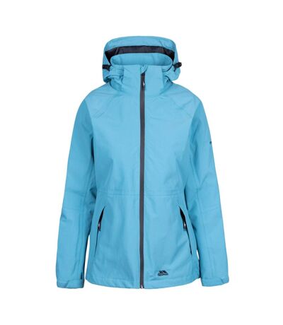 Womens/ladies Tilbury Tp75 Waterproof Jacket Storm Blue Trespass