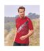 T-shirts sporty homme blanc / rouge / noir Atlas For Men-3