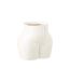Vase Déco Corps Femme 32cm Blanc-1