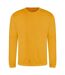 Sweatshirt unisexe jaune foncé Awdis