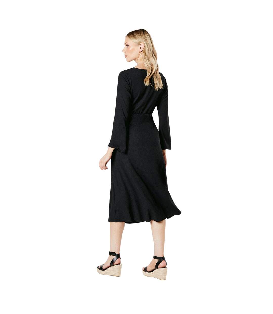 Robe mi-longue femme noir Principles