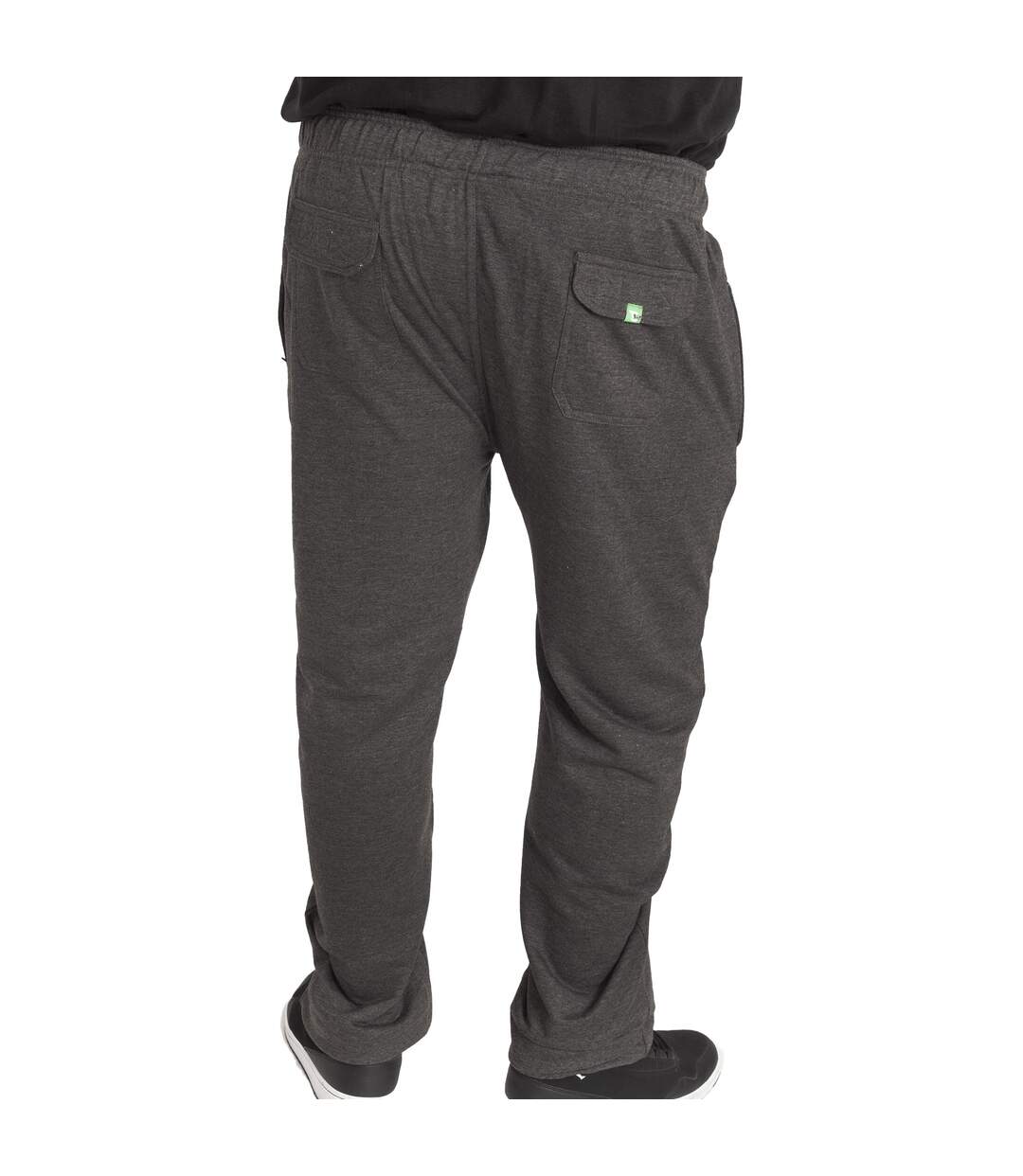 Duke Mens Kingsize Rory Lightweight Fleece Jogging Bottoms (Grey)