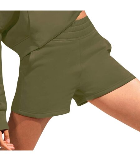 Womens/ladies Shorts Olive TriDri