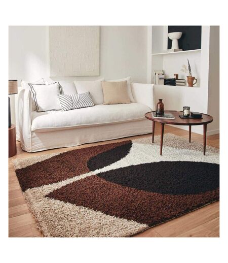 Tapis intérieur en polypropylène Palerme 1061 marron 120 x 160 cm