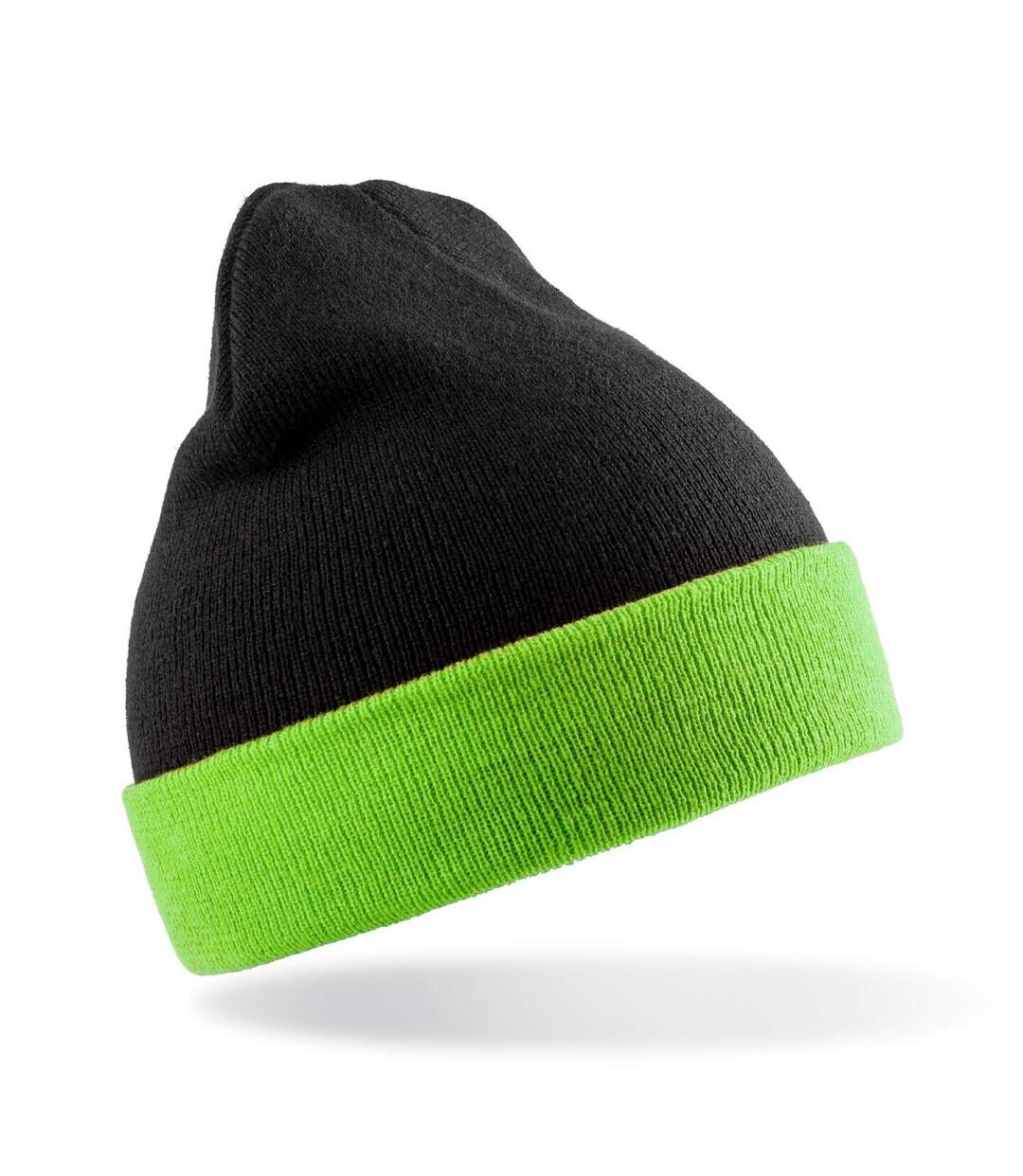 Bonnet black compass noir / citron vert Result Genuine Recycled-1