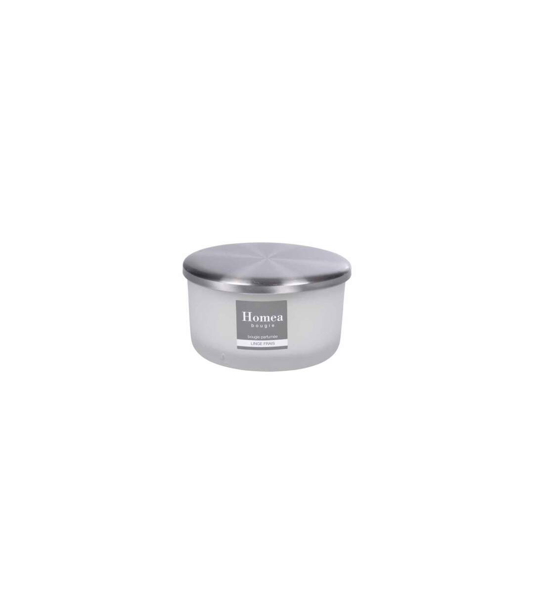 Bougie Parfumée Verrine Tropical Fresh 13cm Linge Frais-2