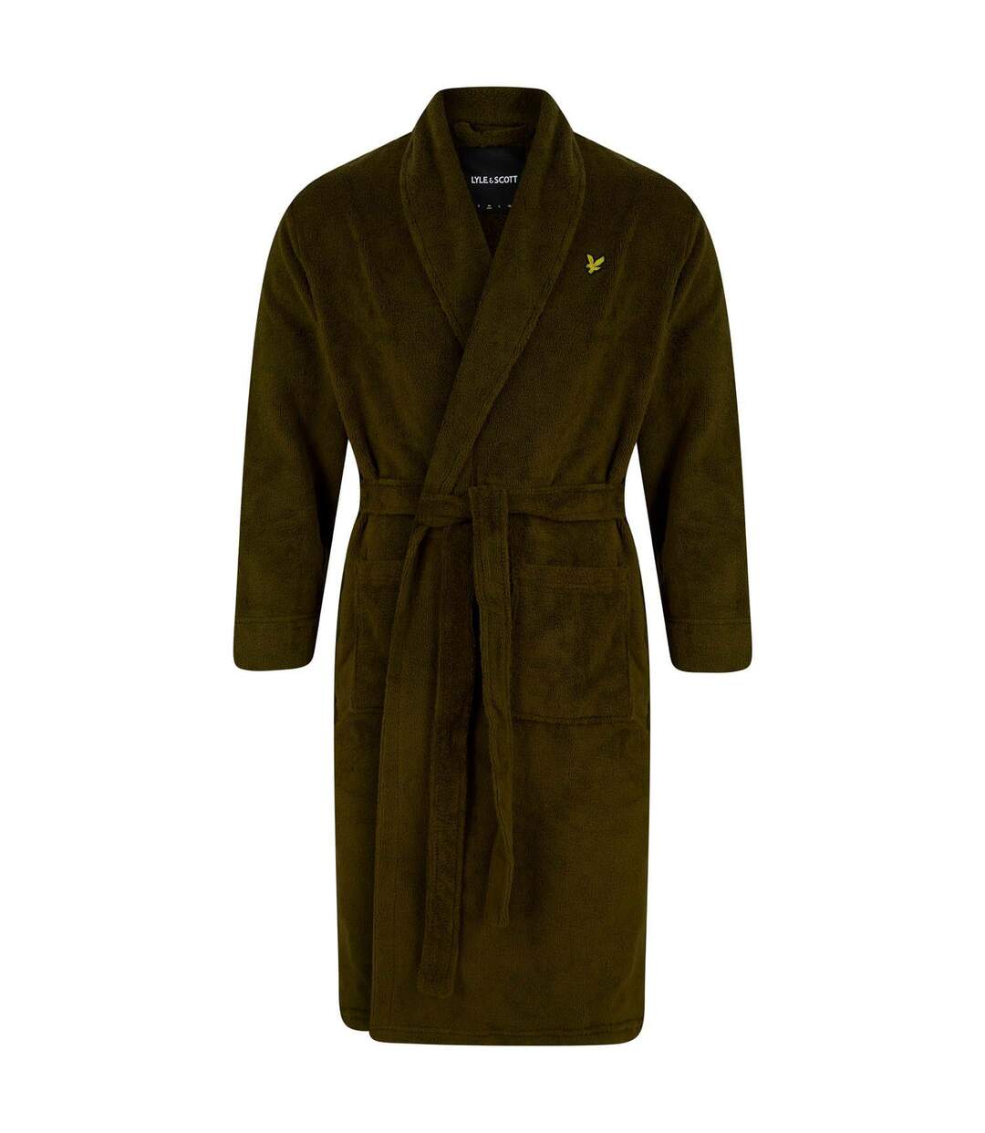 Robe De Chambre Style Logo Homme Vert Lyle & Scott-1
