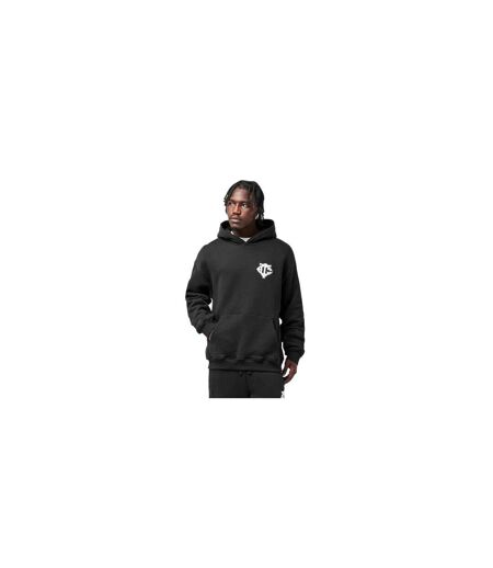 Mens Heavyweight Relaxed Fit Hoodie Black Couture