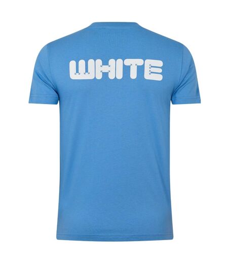 T-shirt Homme Bleu Pastel Off White