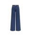 Jean droit bleu foncé femme only sanna-3