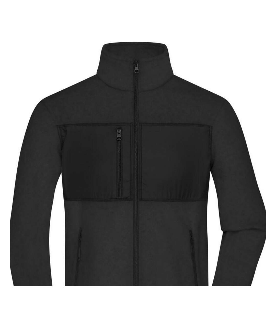Veste Polaire Homme Noir James And Nicholson-2