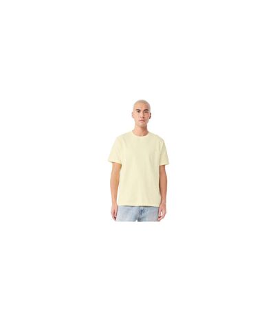 Unisex Adult Washed Canvas Heavyweight T-shirt Buttermilk Bella + Canvas