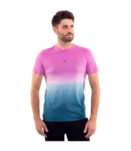 T-shirt Motif/style Imprimé Homme Bleu Violet 4F