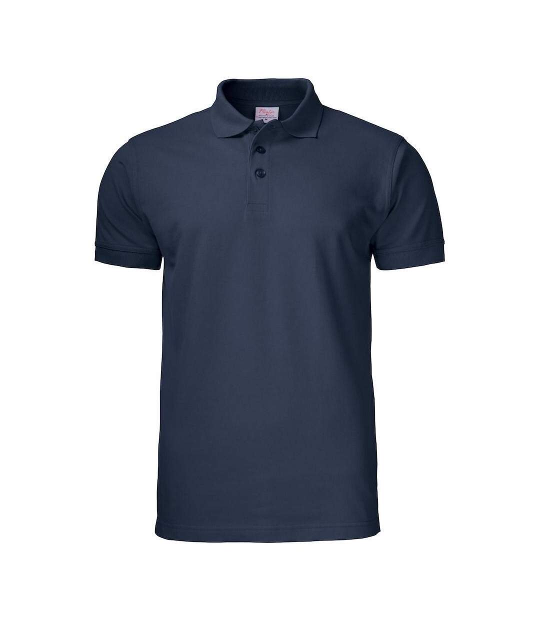 Mens Surf Pro Rsx Polo Shirt Navy Printer-1