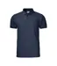 Mens Surf Pro Rsx Polo Shirt Navy Printer-1