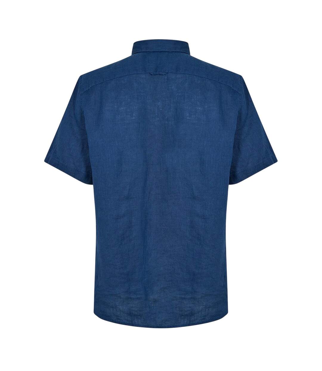 Mens Mill Brook Linen Collared Button-down Shirt Dark Denim Timberland-2