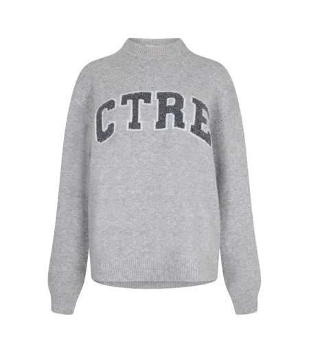 Pull Femme Gris Couture