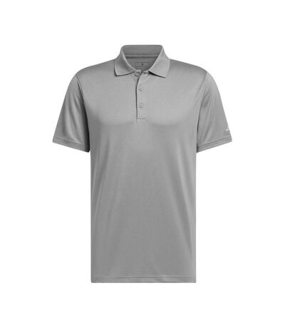 Adidas Clothing Mens Performance Polo Shirt (Grey Three) - UTRW9834