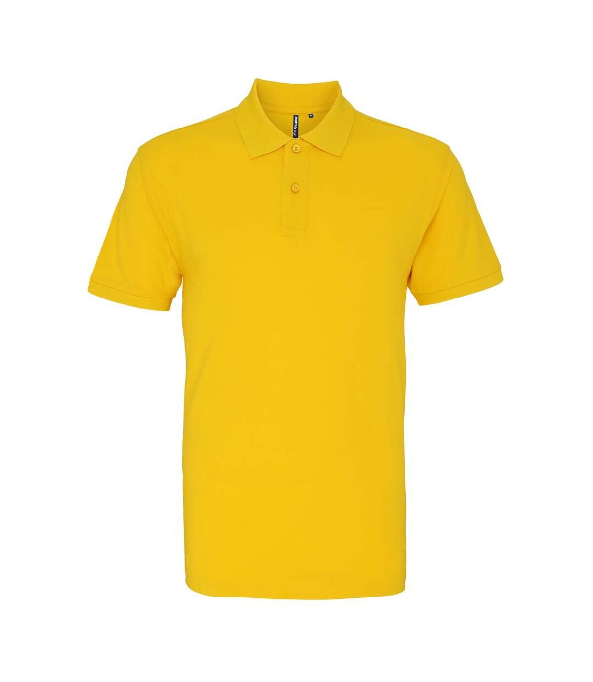 Asquith & Fox Mens Plain Short Sleeve Polo Shirt (Sunflower) - UTRW3471