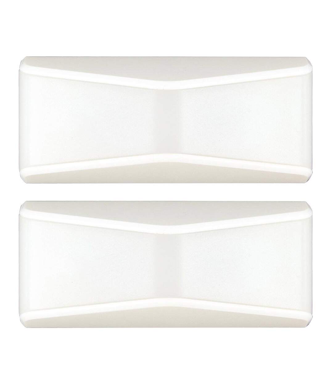 Lot de 2 Lampes Led Détecteur Luminosité 7cm Blanc-1