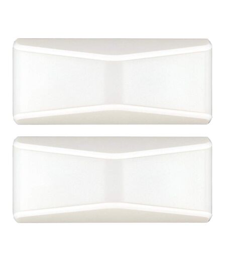 Lot de 2 Lampes Led Détecteur Luminosité 7cm Blanc
