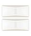 Lot de 2 Lampes Led Détecteur Luminosité 7cm Blanc-1