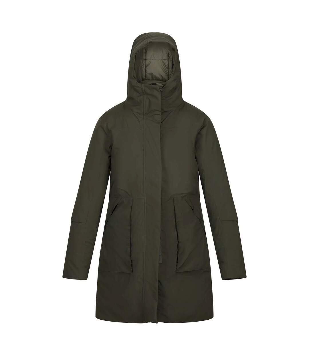 Parka yewbank femme kaki foncé Regatta-1