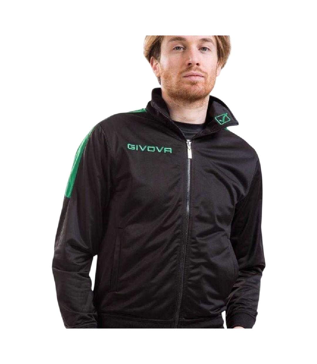 Ensemble Ensemble De Survêtement Tuta Revolution Homme Noir Vert Givova-4