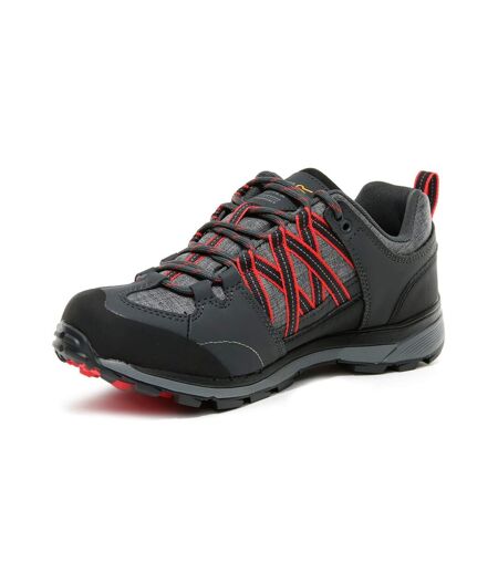 Regatta Womens/Ladies Samaris Low II Hiking Boots (Granite/Red Sky) - UTRG3702