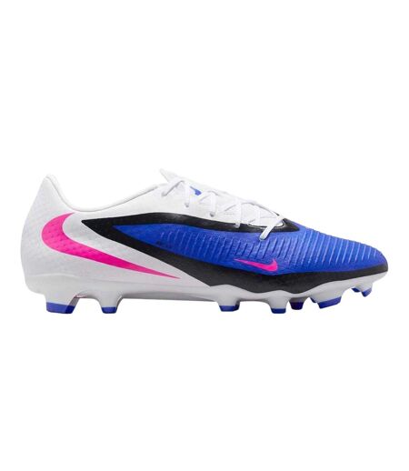 Chaussures De Foot Pour Terrain Ferme Academy Homme Bleu Blanc Rose Nike