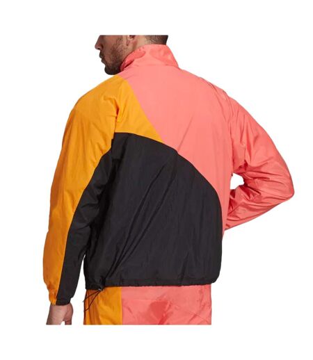 Veste Rose/Noir/Orange Homme Adidas Colorblock