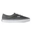 Mens Authentic Classic Canvas Trainers Pewter White Vans-1