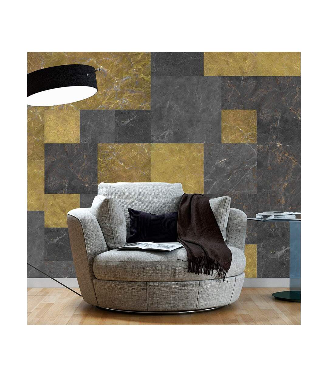 Papier Peint Élégance du Marbre 50x1000cm-1