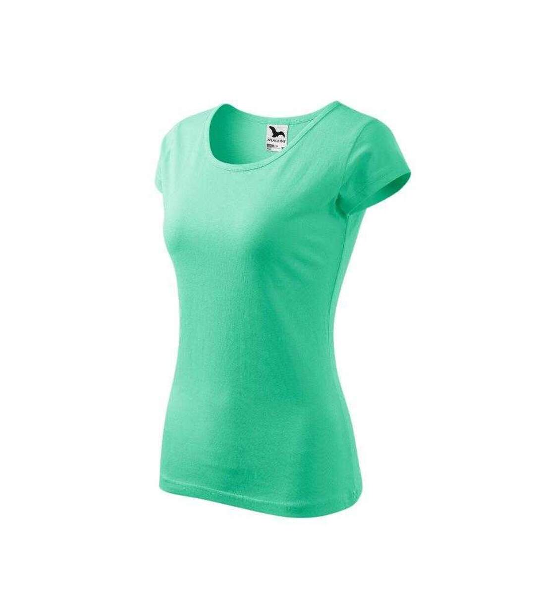 T-shirt Pure Femme Bleu Sarcelle Malfini-3
