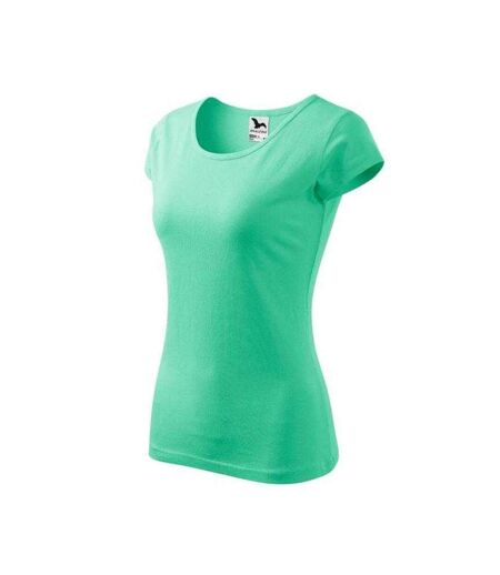T-shirt Pure Femme Bleu Sarcelle Malfini