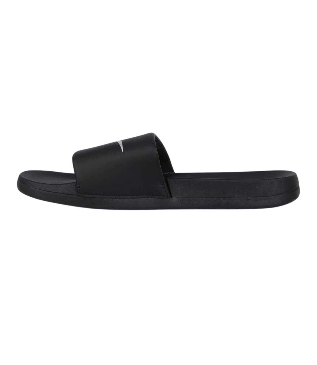 Womens/ladies Logo Sliders Black Silver Everlast-3
