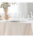 Nappe Jacquard Imprimé Artea 140x240cm Naturel-3