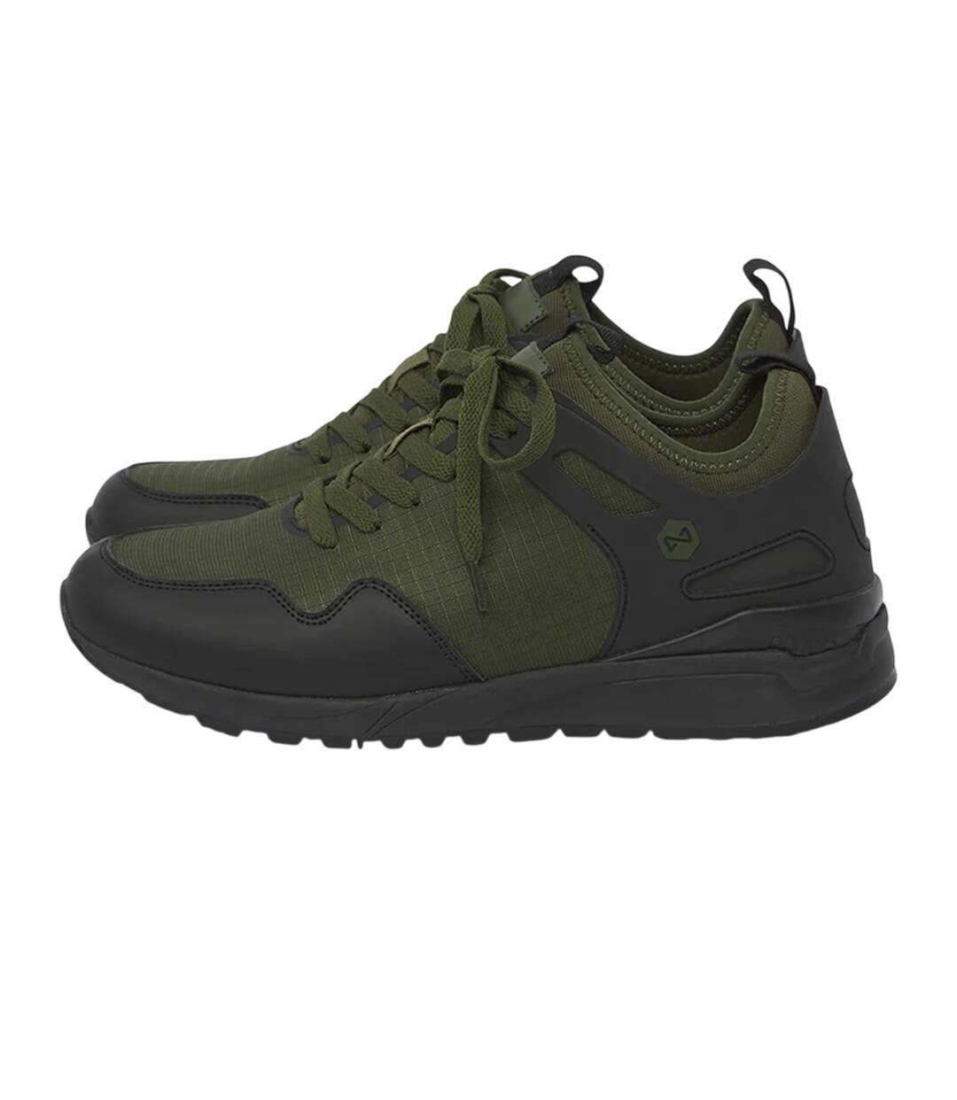 Mens Xt3 Two Tone Trainers Green Navitas-3